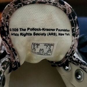 Vans MoMA x Authentic "Jackson Pollock's One" Size 7 W/ 5.5M